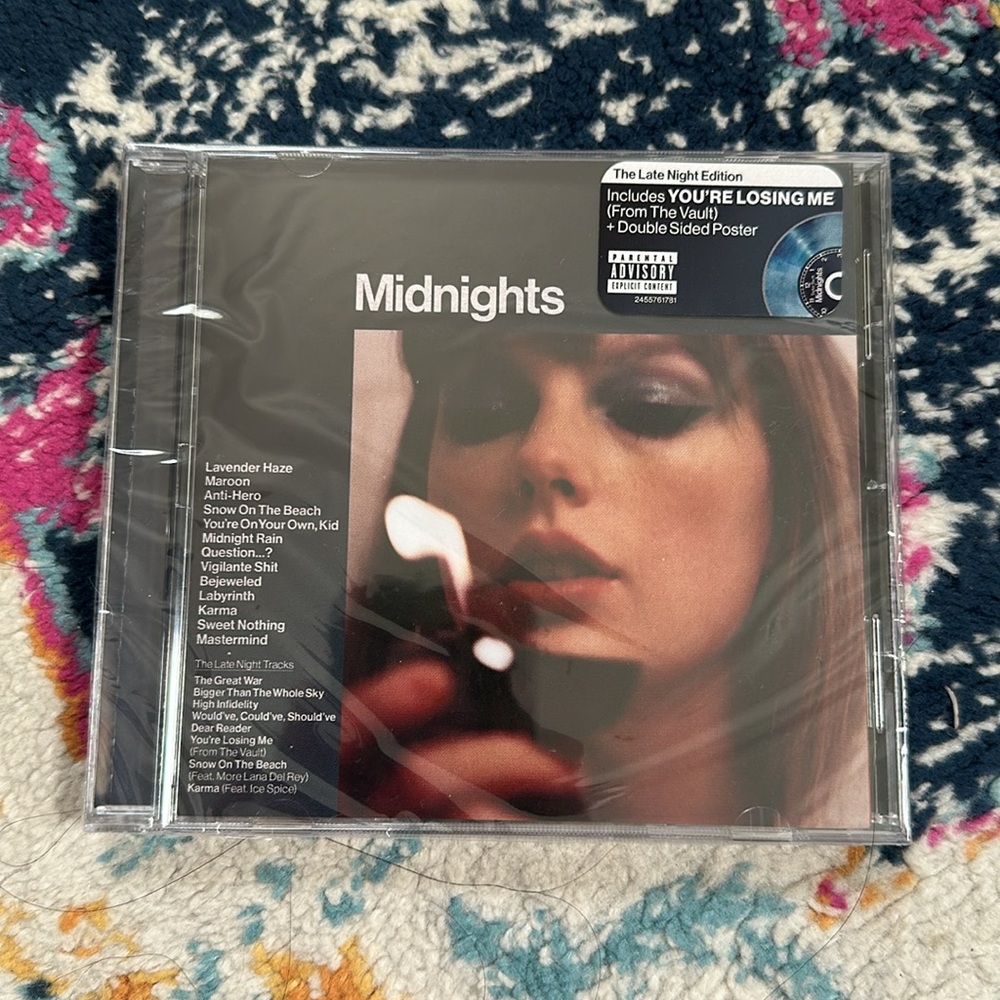 Taylor Swift Midnights The Late Night Edition CD